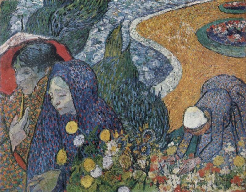 Vincent Van Gogh Ladies of Arles Sweden oil painting art